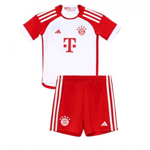 Bayern Munich Leroy Sane #10 Hemmakläder Barn 2023-24 Kortärmad (+ Korta byxor)